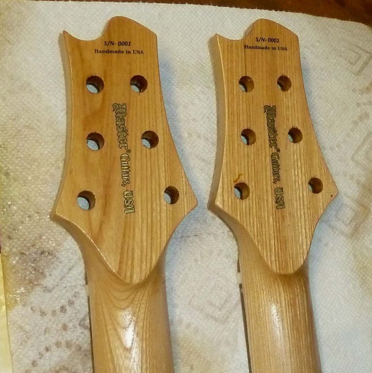 Gitarre Headstock Aufkleber Wasserrutsche • EUR 5,44
