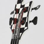 Custom guitar headstock waterslide decals.