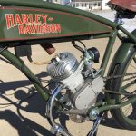 Vintage motor bicycle restoration with custom waterslide decals.