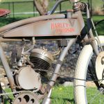 Vintage motor bicycle restoration with custom waterslide decals.