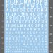 Stencil USAAF Letter Waterslide Decals