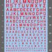 USAAF Letter Waterslide Decals